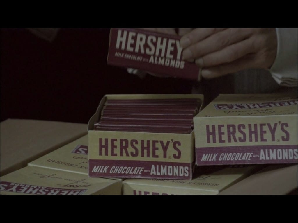 米軍から配られたチョコレート
