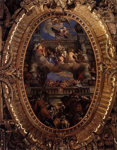 ヴェネツィア礼賛 （1585年-パオロ・ヴェロネーゼ）