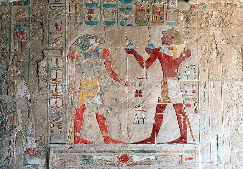 古代エジプト美術 ハトシェプスト女王葬祭殿