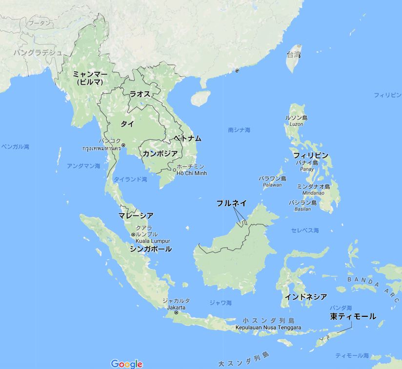 東南アジアの風土と民族