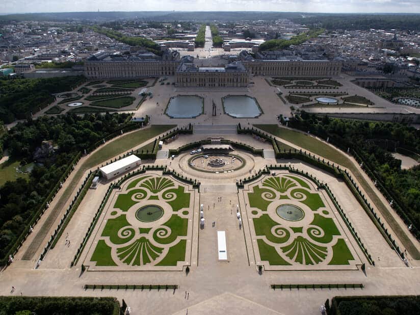ヴェルサイユ宮殿　庭園
