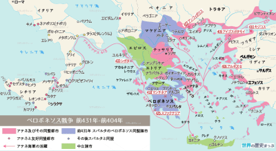 ペロポネソス戦争とポリスの没落