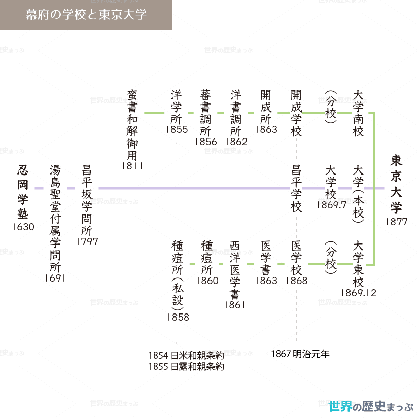 蕃書調所 幕府の学校と東京大学